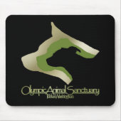 Schwarzes Mousepad (Vorne)