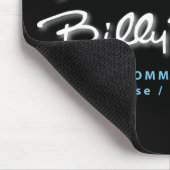 Schwarzes Mousepad (Ecke)