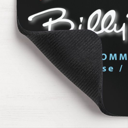 Schwarzes Mousepad (Ecke)