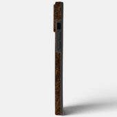 Schwarzes Muster Snakeskin Case-Mate iPhone Hülle (Rückseite / Links)