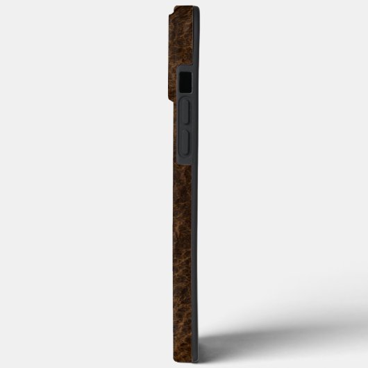 Schwarzes Muster Snakeskin Case-Mate iPhone Hülle (Rückseite / Links)