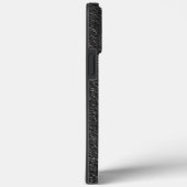 Schwarzes Muster Snakeskin Case-Mate iPhone Hülle (Rückseite / Rechts)