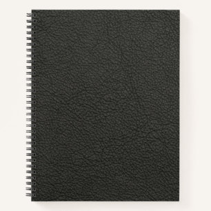 Schwarzes Muster Snakeskin Notizblock