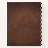 Schwarzes Muster Snakeskin Notizblock (Rückseite)