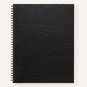 Schwarzes Muster Snakeskin Notizblock