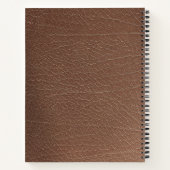 Schwarzes Muster Snakeskin Notizblock (Rückseite)