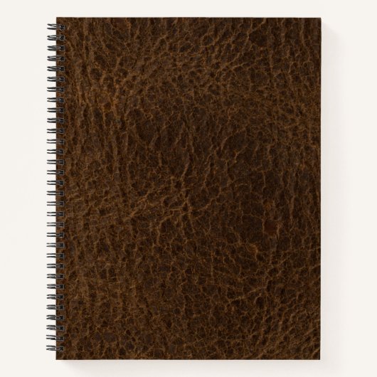 Schwarzes Muster Snakeskin Notizblock (Vorderseite)