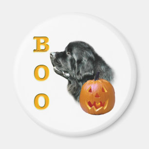 Schwarzes Neufundland - Boo - Magnet