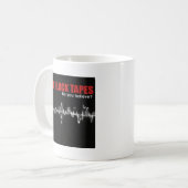 SCHWARZES NIMMT LOGO AUF KAFFEETASSE (Vorderseite Links)