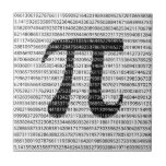 Schwarzes Number pi day mathematical symbol Fliese<br><div class="desc">Schwarzes Number pi day mathematical symbol</div>