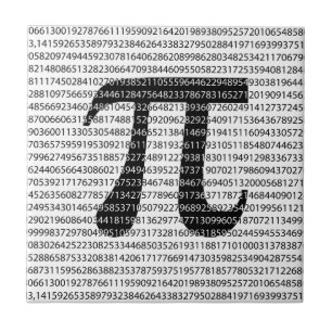 Schwarzes Number pi day mathematical symbol Fliese