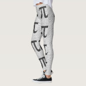 Schwarzes Number pi day mathematical symbol Leggings (Links)