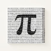 Schwarzes Number pi day mathematical symbol Notizbuch (Rückseite)