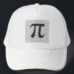 Schwarzes Number pi day mathematical symbol Truckerkappe<br><div class="desc">Schwarzes Number pi day mathematical symbol</div>