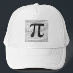 Schwarzes Number pi day mathematical symbol Truckerkappe<br><div class="desc">Schwarzes Number pi day mathematical symbol</div>