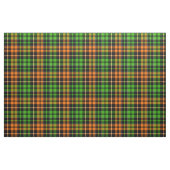 Schwarzes oranges grünes Karo-Tartan-Design Stoff (Fat Quarter (45,7 x 55,9 cm))