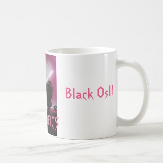 SCHWARZES OSin, TERRIFICS Kaffeetasse (Rechts)