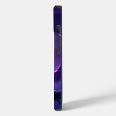 Schwarzes Owl um Mitternacht Case-Mate iPhone Hülle (Rückseite / Links)