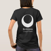 Schwarzes Oxytocin (vorderer Entwurf) T-Shirt (Rückseite)