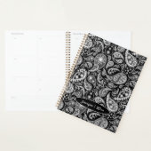 Schwarzes Paisley Planer (Anzeige)