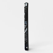 Schwarzes Panther-Farbglas Case-Mate iPhone Hülle (Hinten/Links)