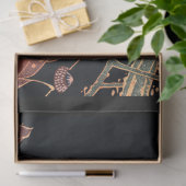 Schwarzes Papier für japanische Vögel (Geschenk)