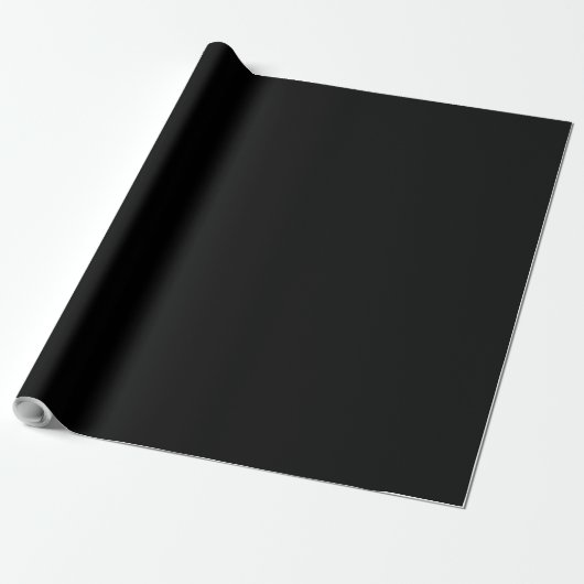 Schwarzes Papier Geschenkpapier (Ungerollt)