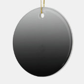 Schwarzes Papier Keramikornament (Links)