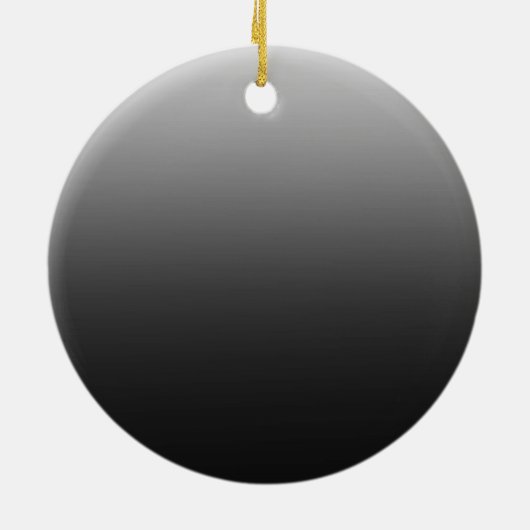 Schwarzes Papier Keramikornament (Hinten)