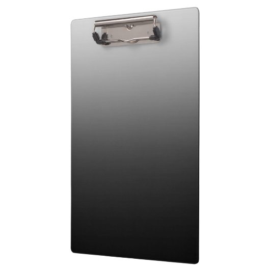 Schwarzes Papier Klemmbrett (Links)