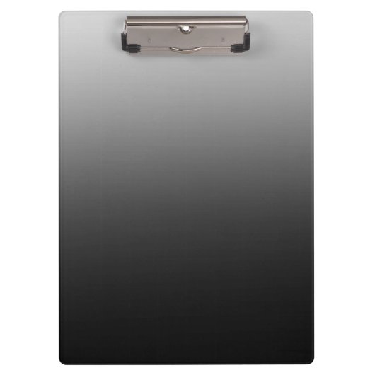 Schwarzes Papier Klemmbrett (Vorderseite)
