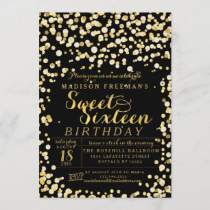 Schwarzes Party des Einladung