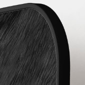 Schwarzes Pelzmuster Pickleball Schläger (Linke Seite)