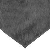 Schwarzes Pelzmuster Tischdecke (Schrägansicht)