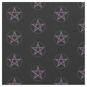 Schwarzes Pentagramm-Altar-Stoff-Material Stoff (Nahaufnahme)