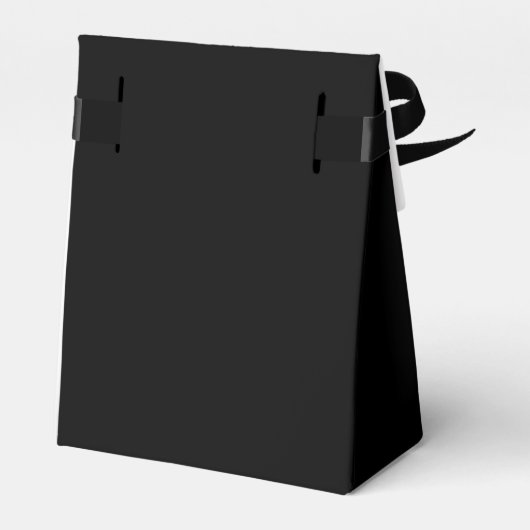 Schwarzes Pentagramm Geschenkschachtel (Rückseite)