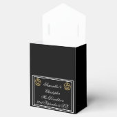 Schwarzes Pentagramm Geschenkschachtel (Geöffnet)