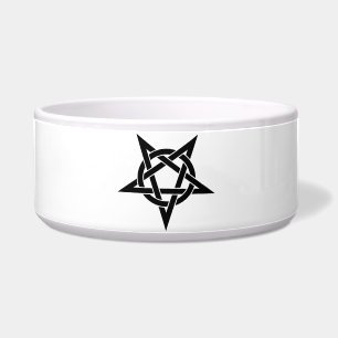 Schwarzes Pentagramm Napf