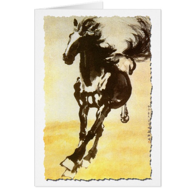 Schwarzes Pferd (Vorne)