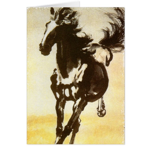 Schwarzes Pferd (Vorne)