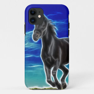 Schwarzes Pferd Case-Mate iPhone Hülle