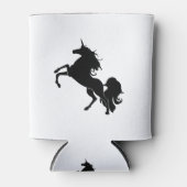Schwarzes Pferd Dosenkühler (Vorderseite)