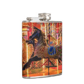 Schwarzes Pferd Flachmann (Rechts)