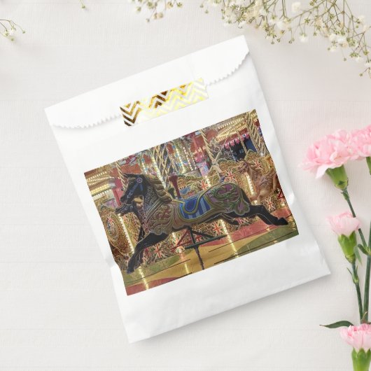 Schwarzes Pferd Geschenktütchen (Versiegelt)