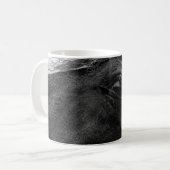 SCHWARZES PFERD KAFFEETASSE (Vorderseite Links)