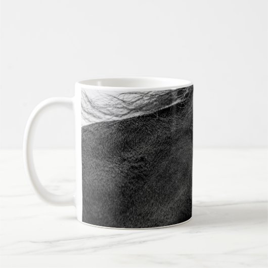SCHWARZES PFERD KAFFEETASSE (Links)