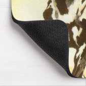 Schwarzes Pferd Mousepad (Ecke)