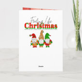 Schwarzes Pferd und Kardinal Weihnachten (Rückseite)