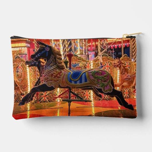 Schwarzes Pferd Zubehörtasche (Rückseite)