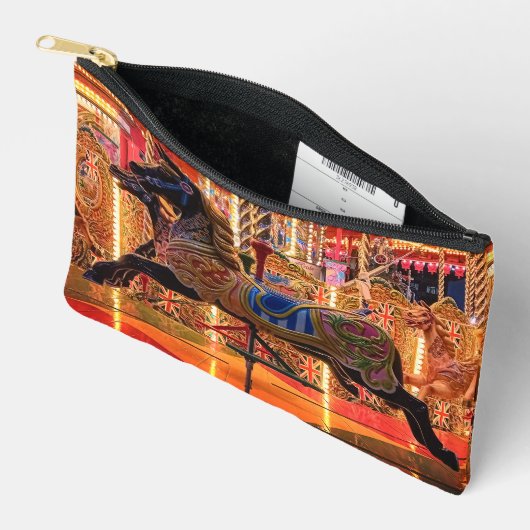 Schwarzes Pferd Zubehörtasche (Offen)